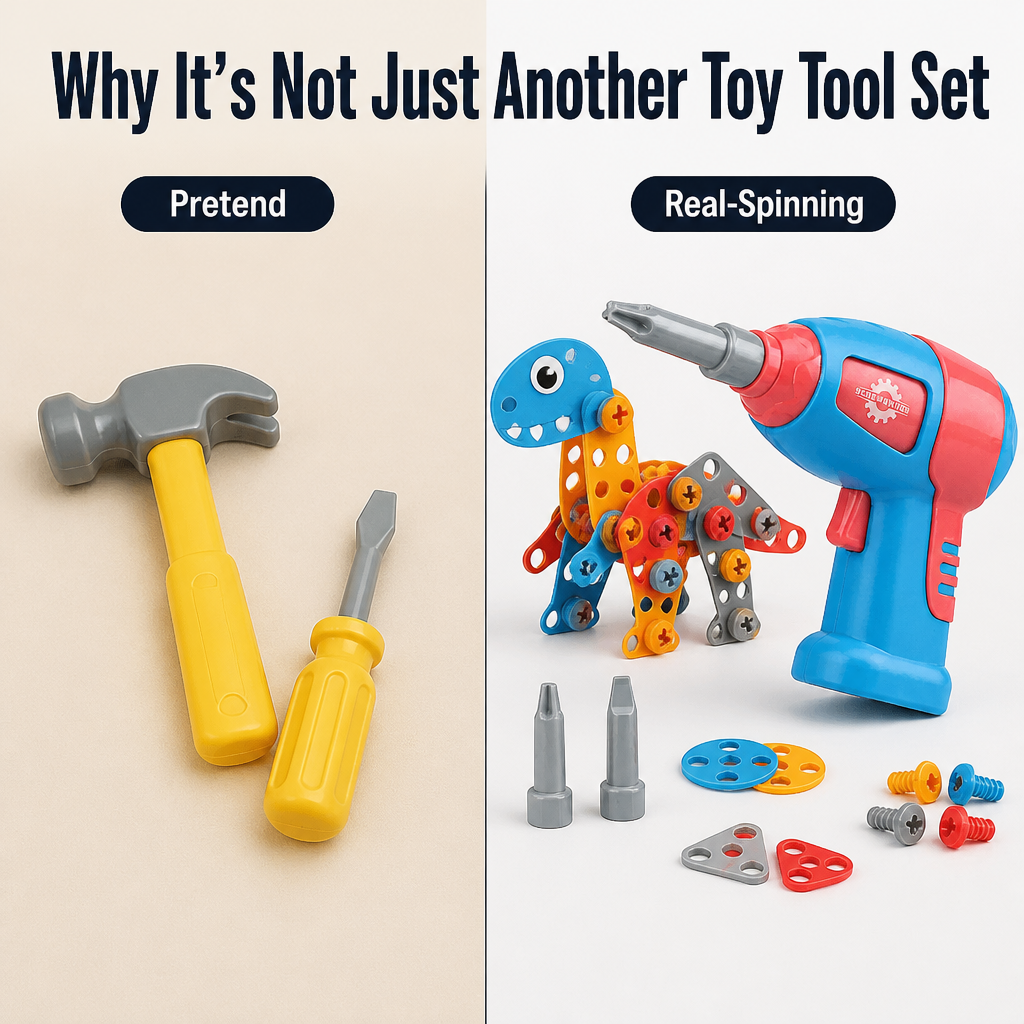 Brillikids™ — Create Dinosaur Worlds Using 211 Pieces and a Genuine Working Drill