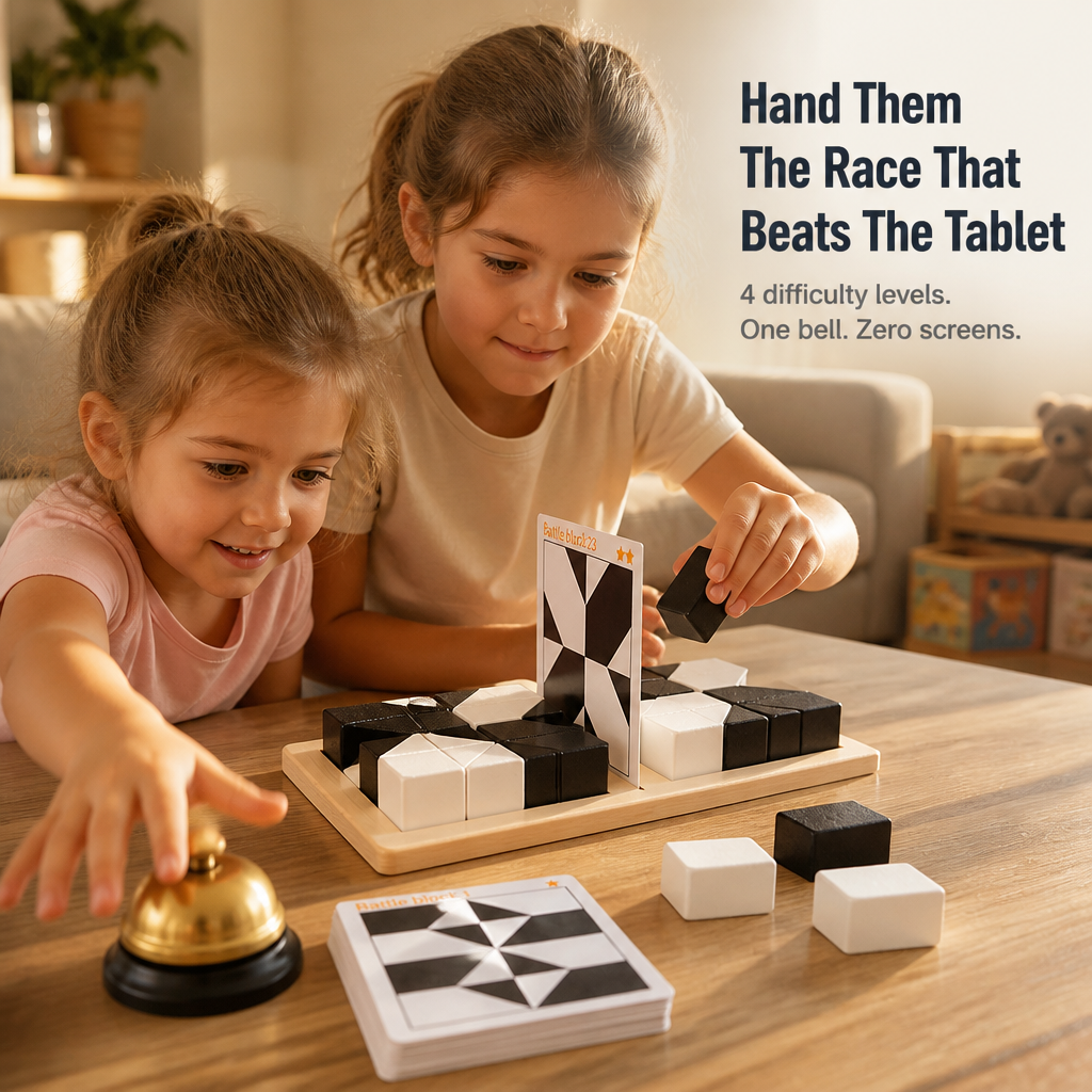 BrainBlaze™ — Beat The Bell, Crack The Card, Race The Screen Habit