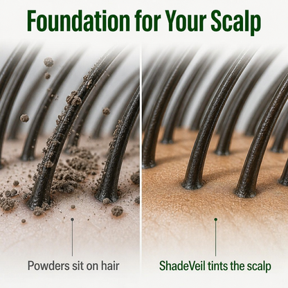 ShadeVeil™ — Conceal Thinning Areas and Create Instant Fuller Hair