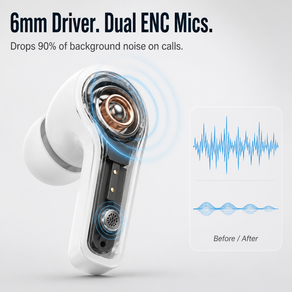 PulseSync™ — See Your Battery, Own Your Sound, Never Miss a Beat