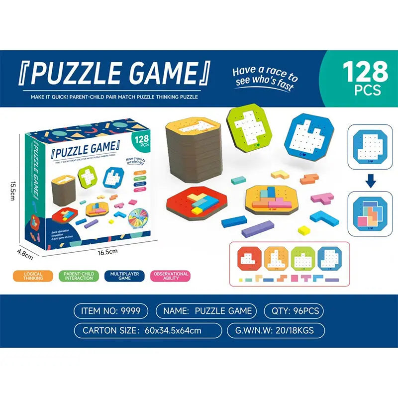 Children's puzzle game — enhances creativity and cognitive development