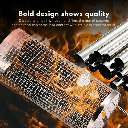 RotatoGrill™ — Effortless Even Cooking for Juicy, Stress-Free BBQs Every Time