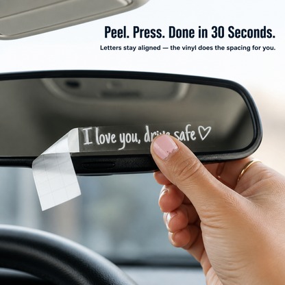 HeartBond™ — Make Their Rearview Mirror a Daily Reminder of Love