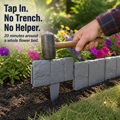 StoneVanta™ — Effortless Stone-Style Edging That Makes Your Garden the Envy of the Neighborhood