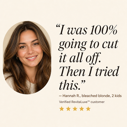 RevitaLuxe™ — Restore Bleached, Fragile Hair Internally in Just 10 Minutes