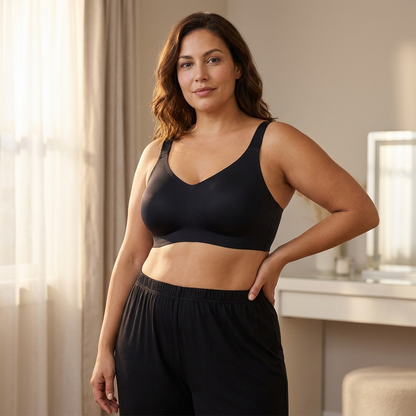 VelariaContour™ – Wireless Seamless Support Bra for Fuller Busts