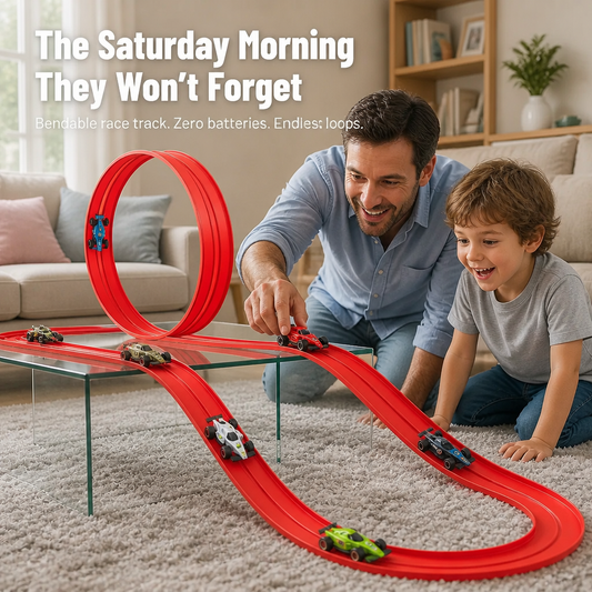 TurboTwist™ — Curve, Spin & Zoom Anywhere with No Batteries Needed