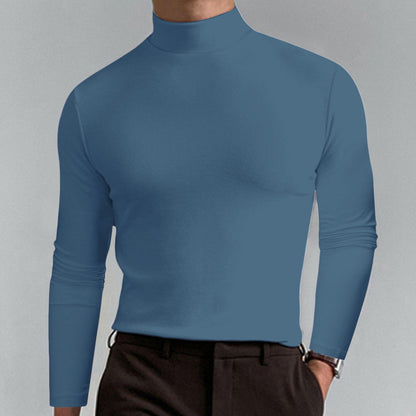 Marsilio™ – Men’s Slim-Fit Sculpting Mock Turtleneck