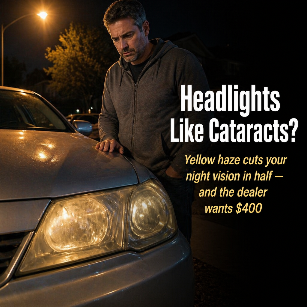 LumiVanta™ — Erase Yellow Haze & Lock in Crystal-Clear Headlights in 2 Minutes