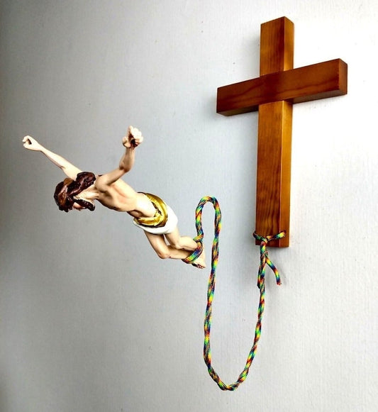 Jesus Bungee Jumping