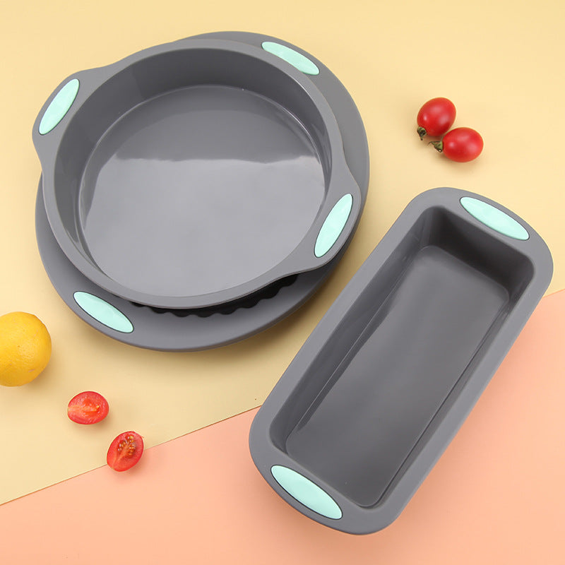 Silicone Cake Mold Set for Convenient Baking