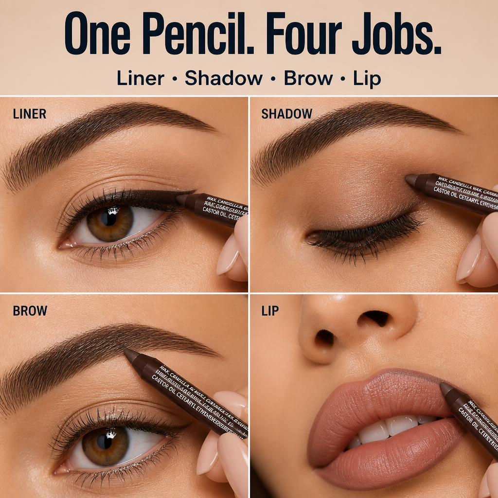 PrismFlo™ — Apply 10 Vivid Eye Shades That Stay Put Until Taken Off