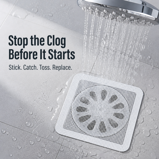 DrainGuard™ — Prevent Hair Buildup Before It Ruins Your Shower Drain