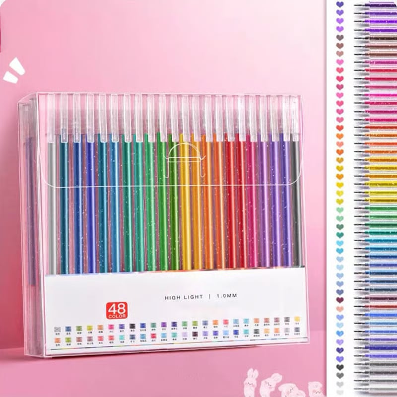 LumiCraft™ Pens — Ignite Every Idea with Effortless Shimmer and Comfort