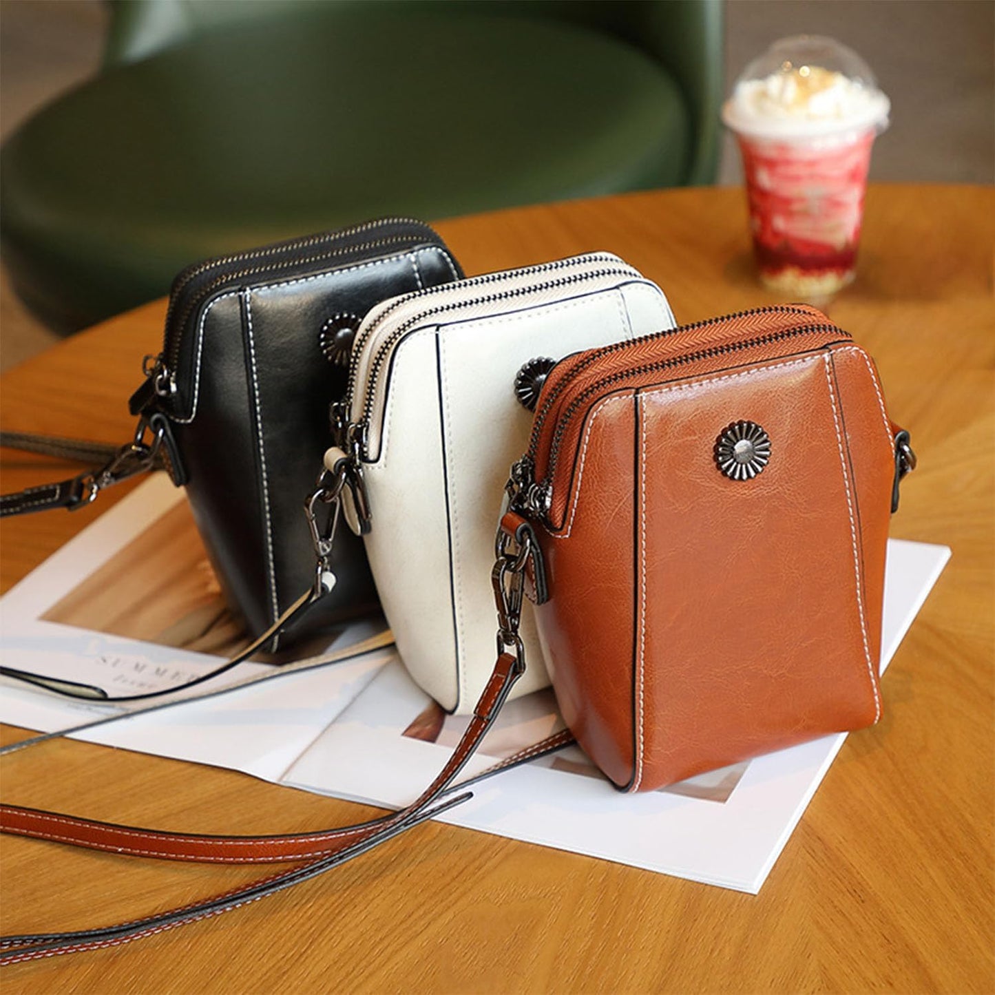 StrideLux™ Crossbody — Elevate Your Style and Move Freely Without the Bulk