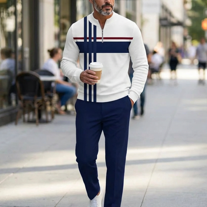 StriPeak™ — Command Attention with Lightweight Warmth & Razor-Sharp Style