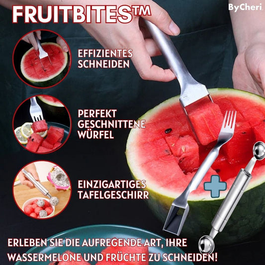 1+1 FREE | FruitBites™ - Discover the fun and easy method to slice your watermelon and fruits!