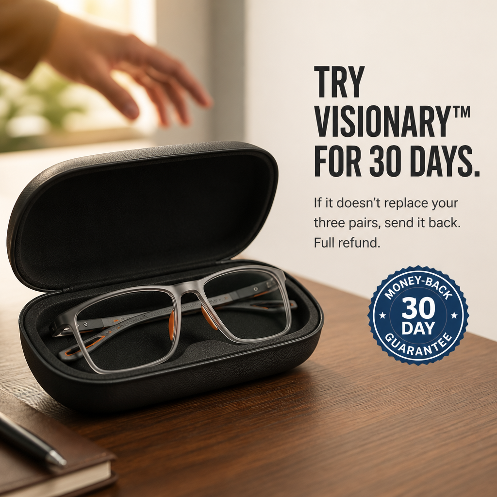 Visionary™ — Reduce Screen Glare Inside and Auto-Dim to Shades Outside