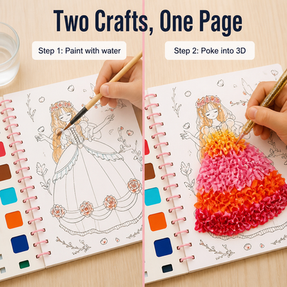 FashionFable™ — Paint, Poke, and Frame the Princess She Truly Completes