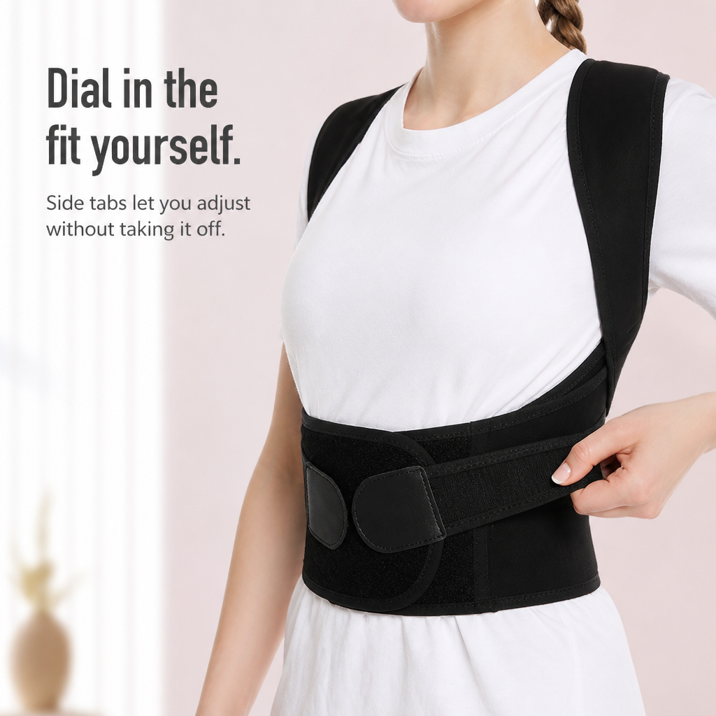 AlignPro™ — Correct Rounded Shoulders and Relieve Tight Lower Back with a Single Brace