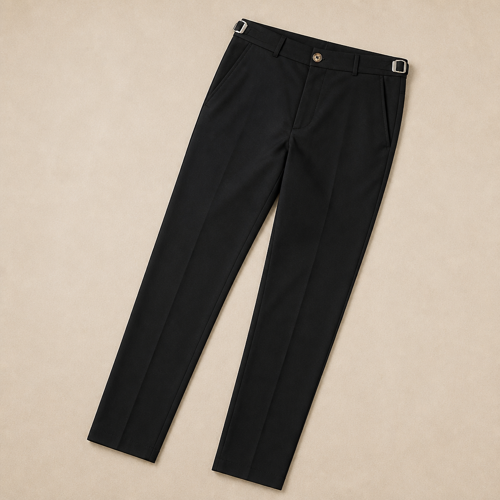 FlexiForm™ – Slim Stretch Pants with Side Buckle Adjustability