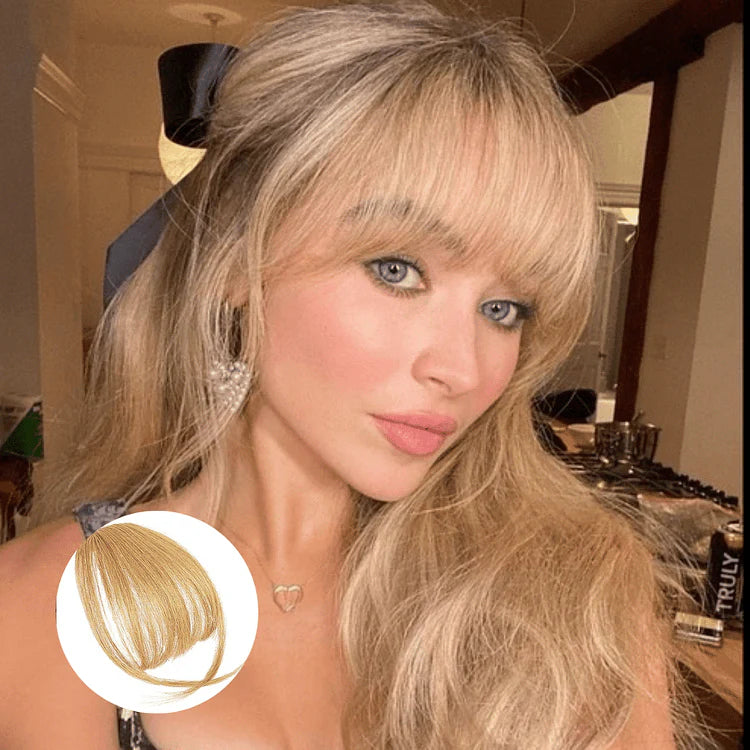 NovaTress™ Clip-in Bangs — Snap on Stunning Style and Confidence in Seconds