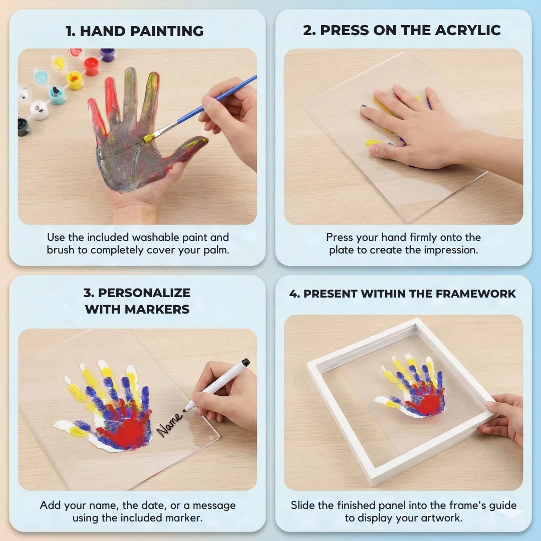 MemoryNest™ — Capture Your Family’s Heartfelt Legacy in Every Handprint
