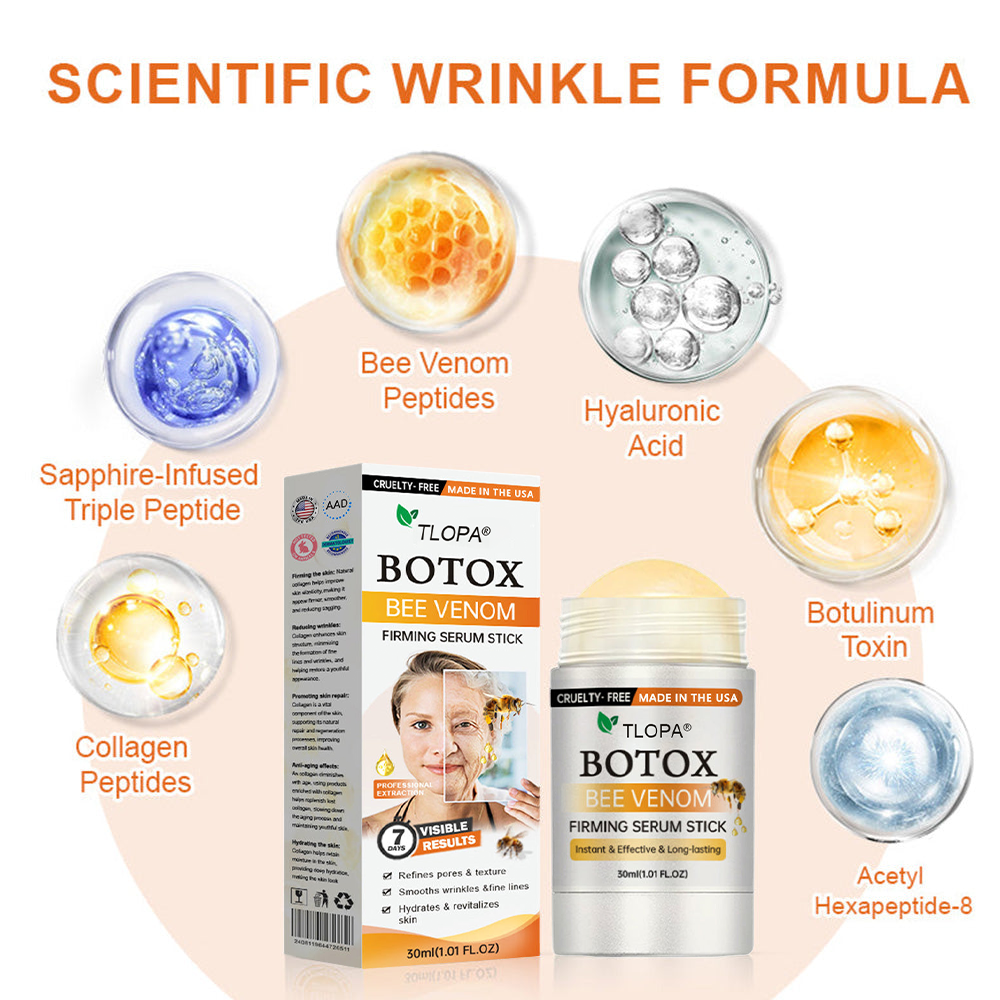 TLOPA™ Botox Bee Venom Serum — Erase Wrinkles, Reclaim Youth | 50% Off
