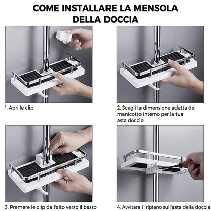ClearShower™ — Effortless Bathroom Organization Made Simple | 50% Off