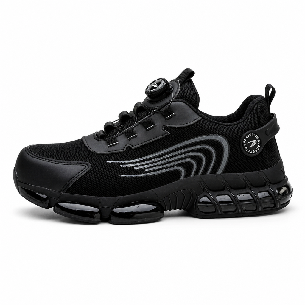 RevitaStride™ – Ultralight Kevlar Sneakers with Rotary Safety Closure