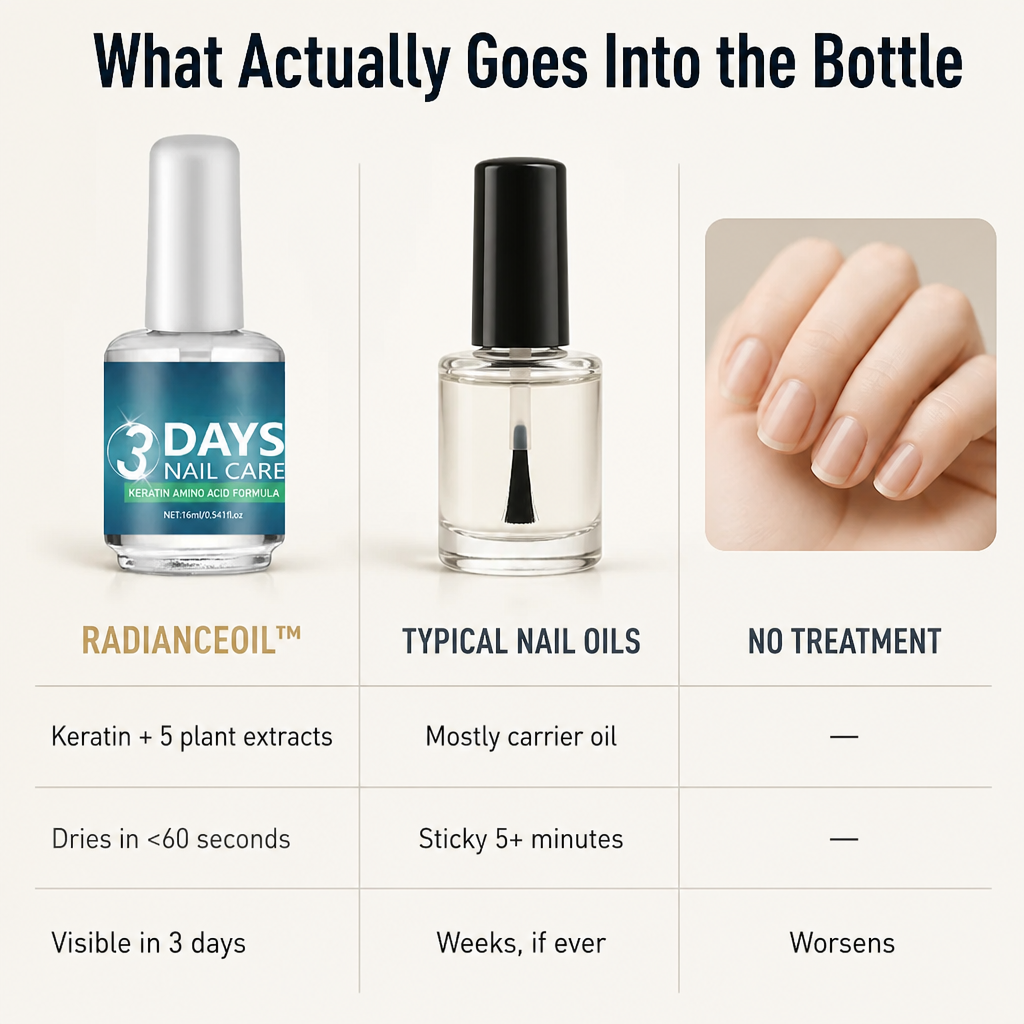 RadianceOil™ — Restore Fragile, Flaking Nails to Strength in 3 Days
