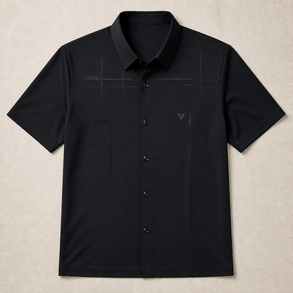 Maxon™ – Stretch Short-Sleeve Button-Down Shirt, Wrinkle-Resistant