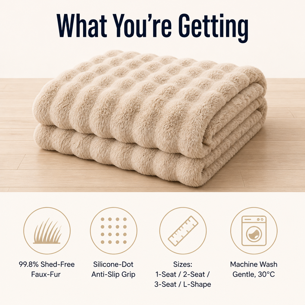 Velvoria™ — Cover Your Sofa in Rabbit-Soft Plush That Holds Firm All Winter