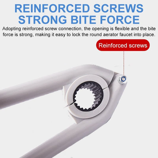 GripForce™ Universal Wrench — Instantly Crush Stuck Aerators and Restore Power to Every Faucet
