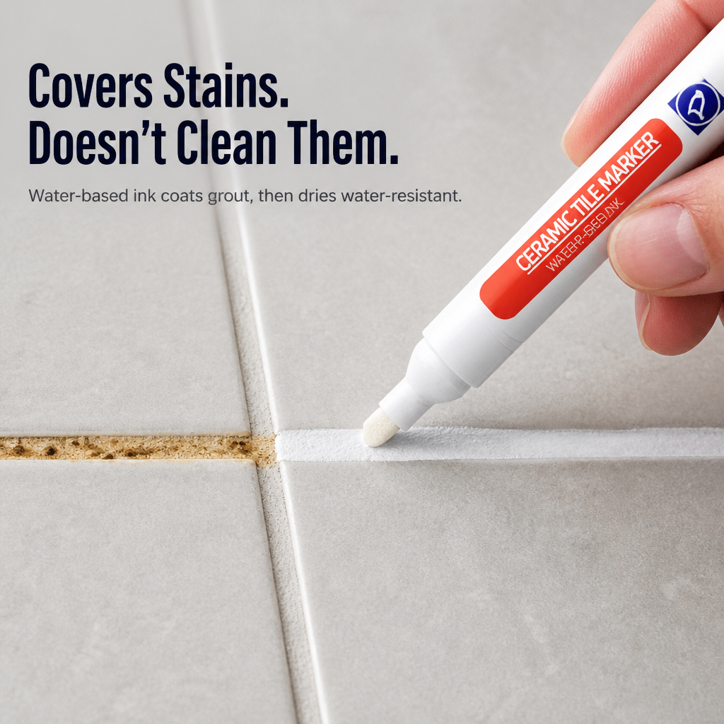 BioShieldSeal™ — Restore Yellowed Grout Lines to Fresh White in Just 20 Minutes