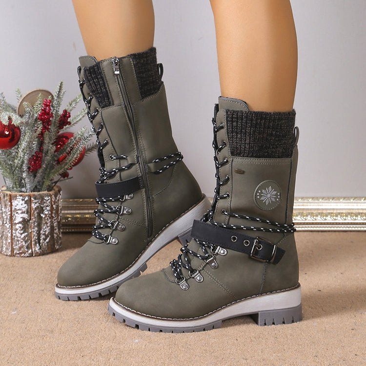 🔥Final Day: 60% Discount! ⏰👢Women's Waterproof Knee-High Snow Boots🎁