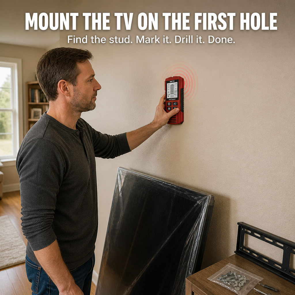 WallSight™ — Detect Studs, Pipes & Live Wires Ahead of Drilling