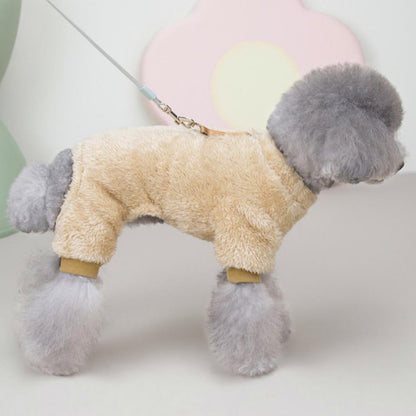 FurGlow™ Fleece Overall — Wrap Your Small Dog in Instant, Cozy Warmth That Sparks Joy and Boosts Health