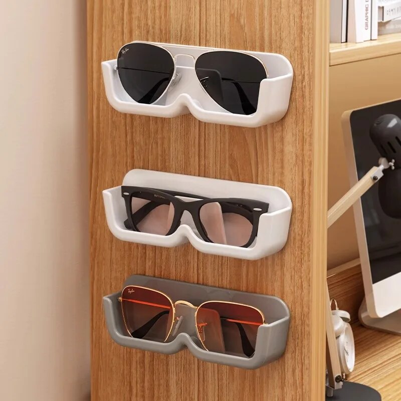 Wall Mounted Storage Rack for Glasses