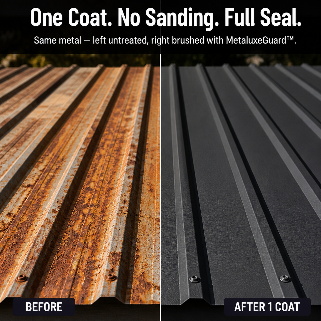 MetaluxeGuard™ — Prevent Rust From Returning And Seal In Vibrancy