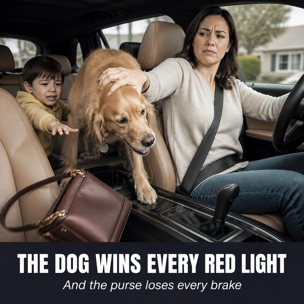 ShieldBarrier™ — Prevent Kids and Pets From Climbing Up Front While Driving