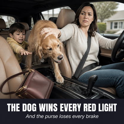ShieldBarrier™ — Prevent Kids and Pets From Climbing Up Front While Driving
