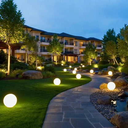 Round Garden Light