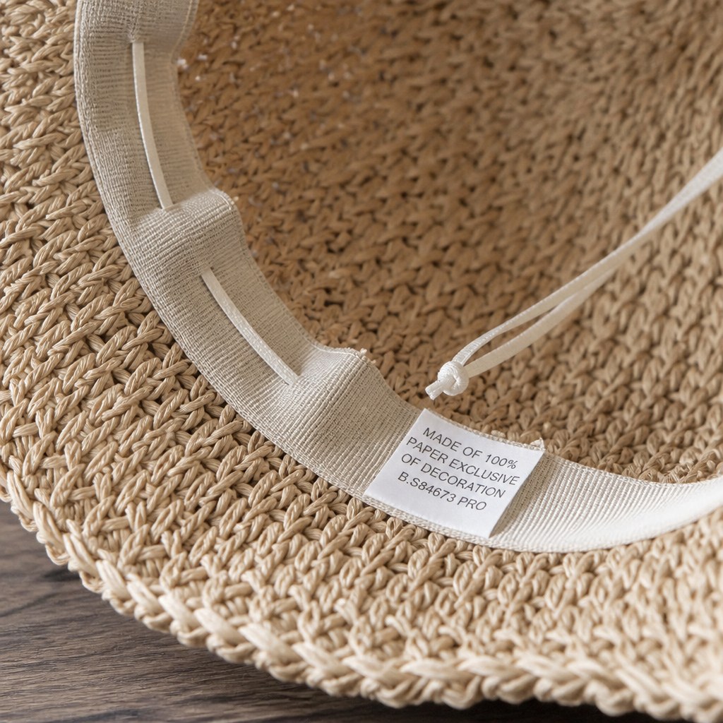 Solenza™ – Stylish Foldable Straw Sun Hat with Bow