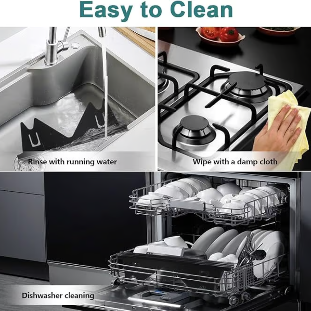 SteelGuard™ — Seal Every Gap for a Spotless, Stress-Free Kitchen Feel