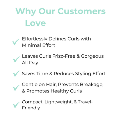 CurlCraft™ — Transform Your Curls with Silky Shine and Zero Frizz