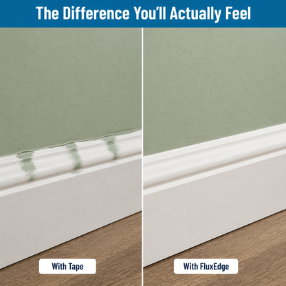 FluxEdge™ Paint Edger — Achieve Razor-Sharp Lines Without Tape, Drips, or Touch-Ups