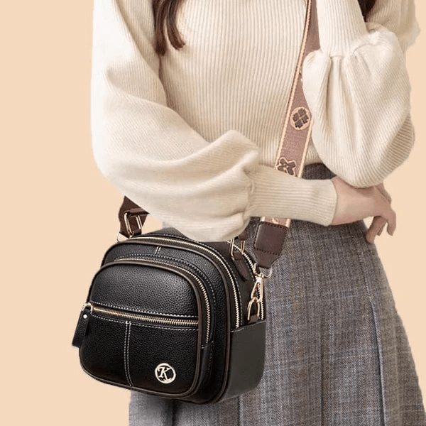 LuxeVanta™ Leather Crossbody — Command Your Day with Effortless Style and Unshakable Confidence