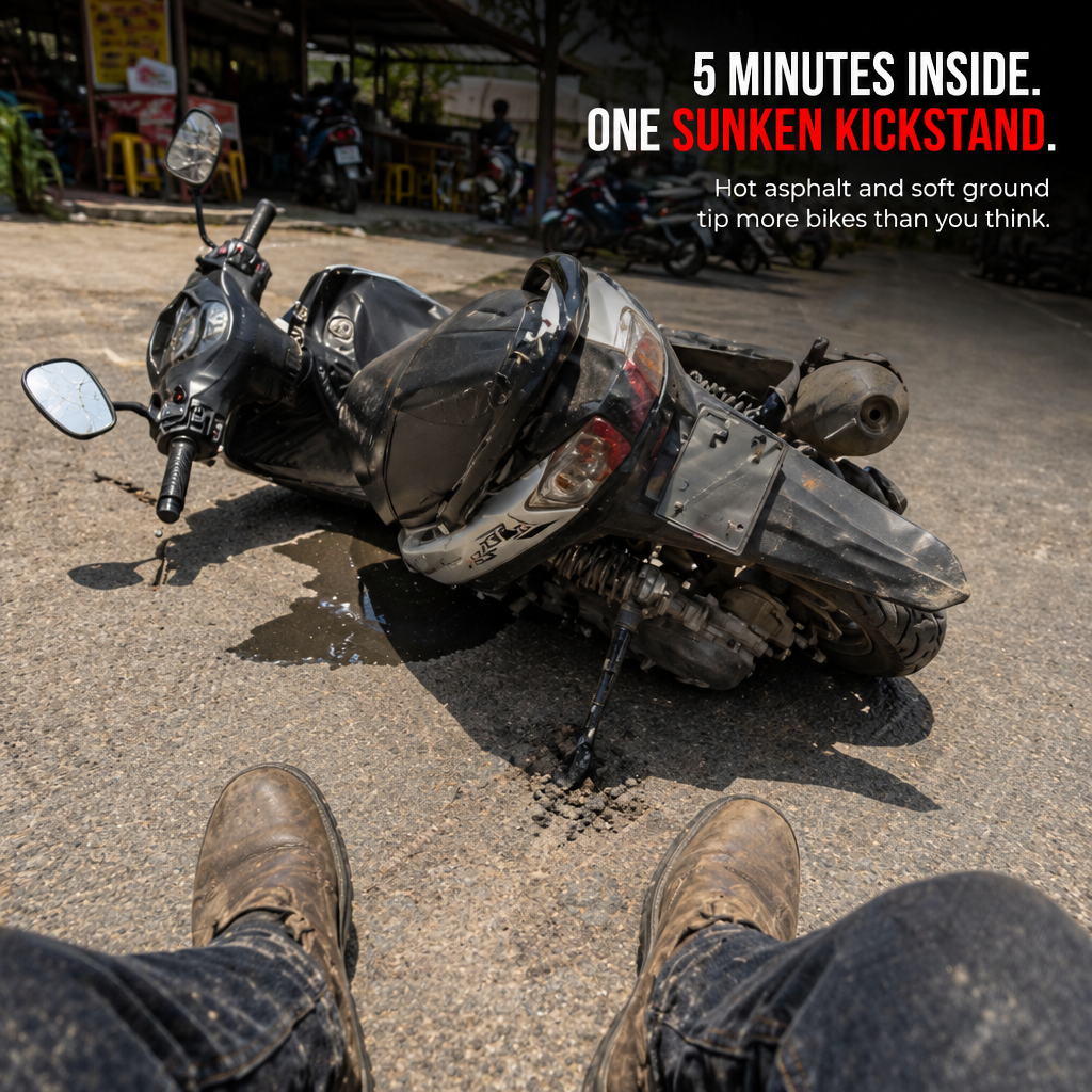 TitanGrip™ — Say Goodbye to Bike Tipping on Soft Terrain Forever