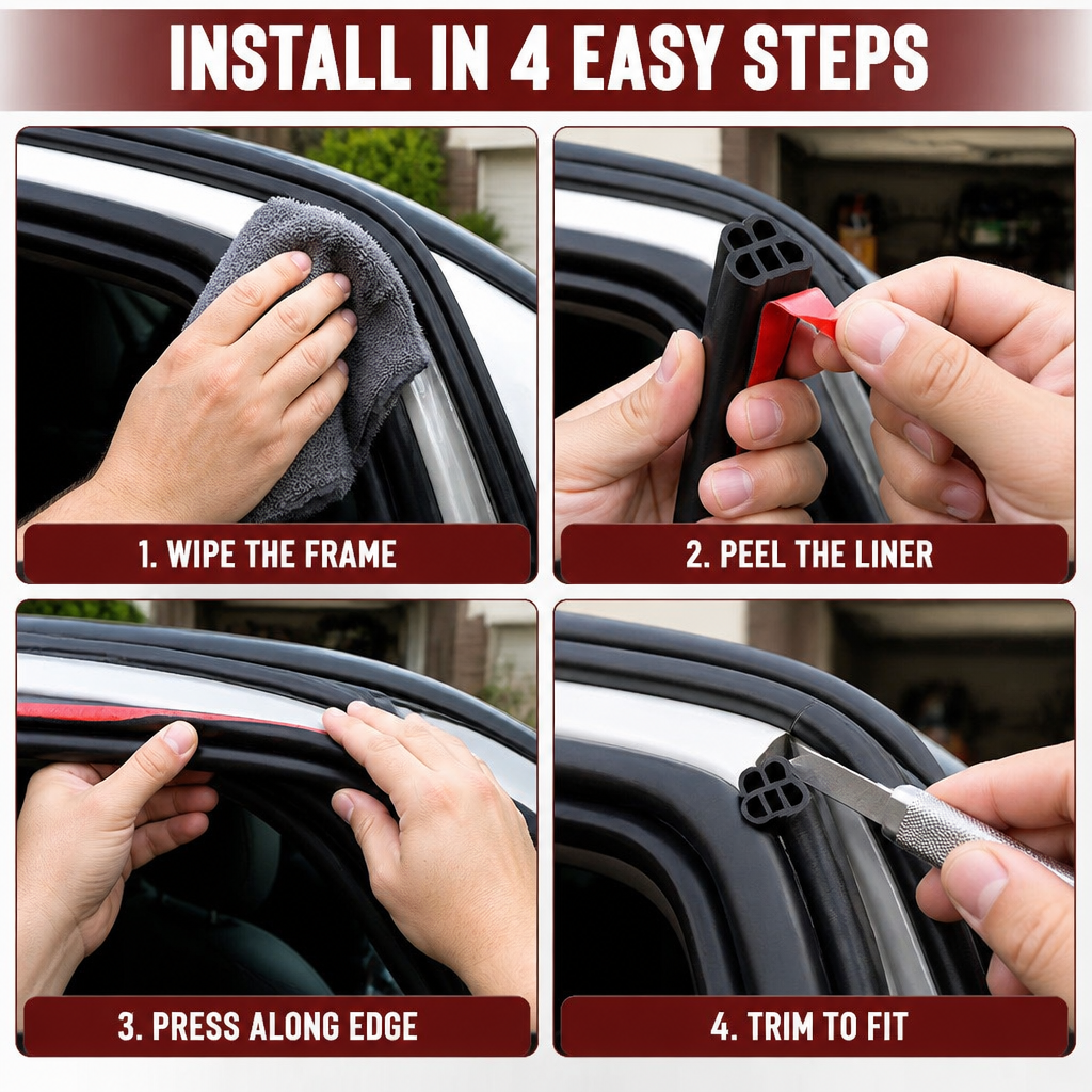 HushSeal™ — Cut Your Cabin Noise from 85 dB to 50 dB in Minutes